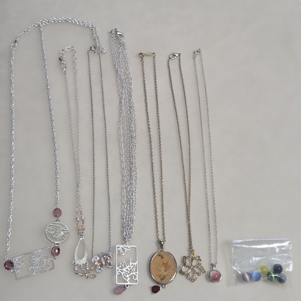 Feminine Elegant Necklace Lot